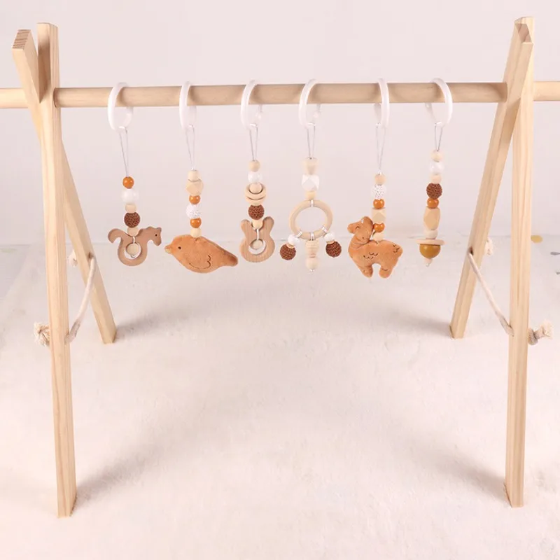 6 Stuks Houten Baby Speelgoed  - Baby Nursery Hospital recensie en prijs