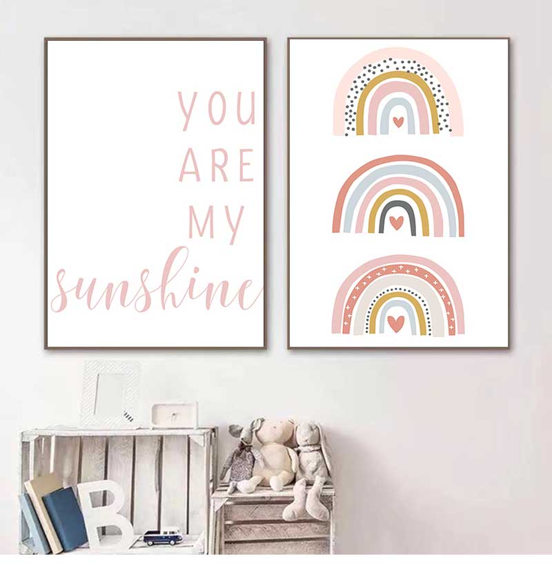 Je bent mijn zonneschijn Regen - Baby Nursery You Are My Sunshine recensie en prijs