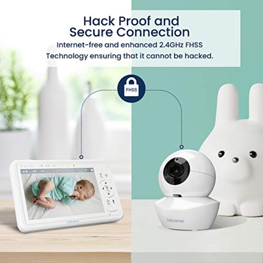 Babyfoon voor gebruik in de ki - Baby Monitor Split Screen recensie en prijs
