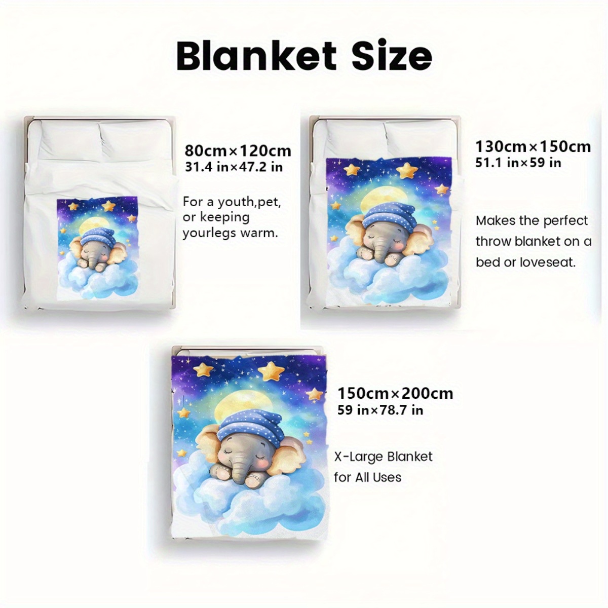 Slapende babyolifant wolk ster - Baby Nursery Elephant Theme recensie en prijs