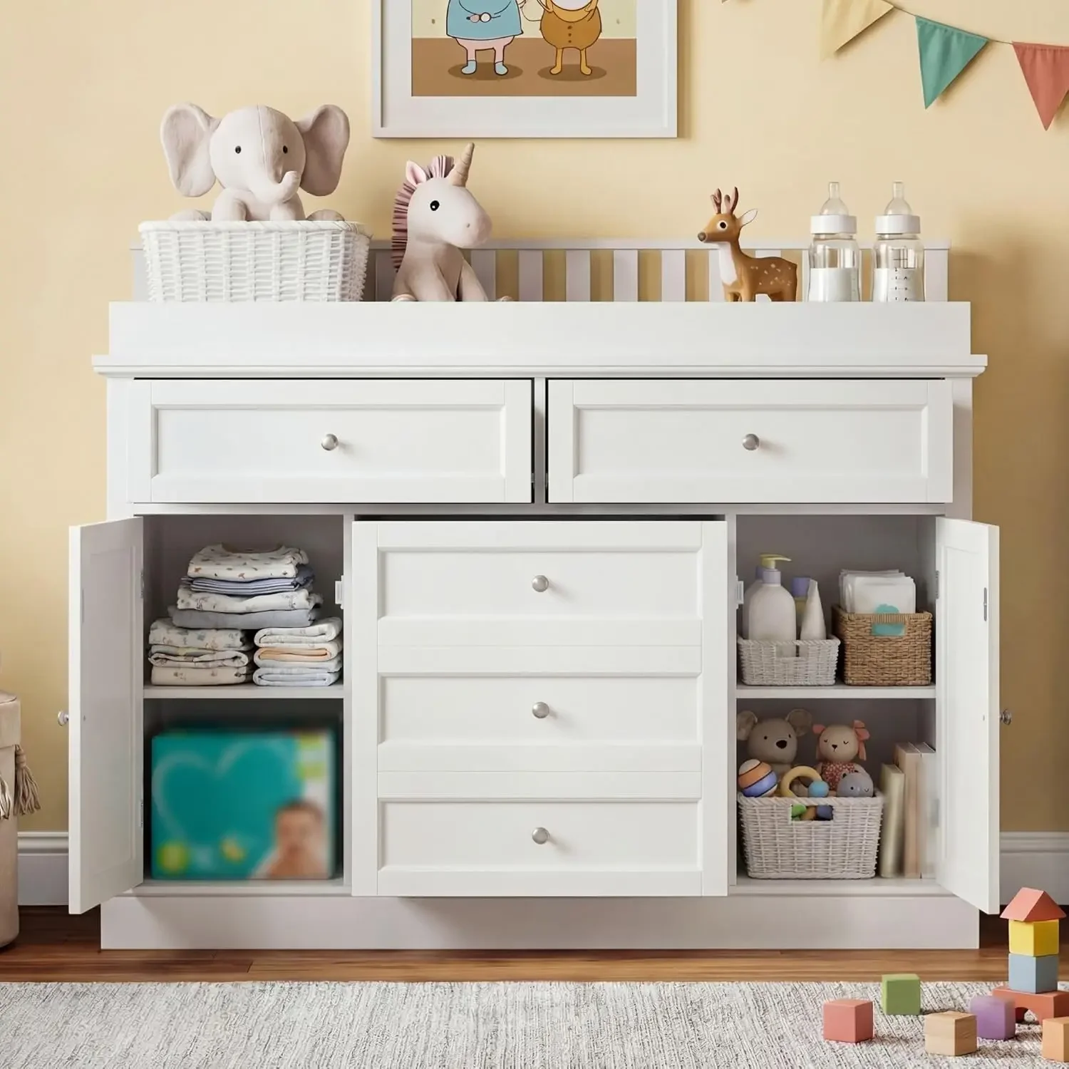 46 Baby commode met verschonin - Baby Nursery Dresser recensie en prijs
